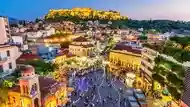 Athens helicopter transfer